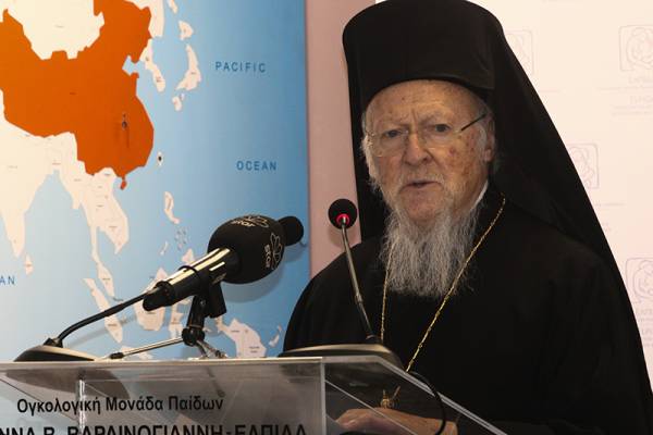 Επίσκεψη του Οικουμενικού Πατριάρχη στην Ογκολογική Μονάδα «Ελπίδα»