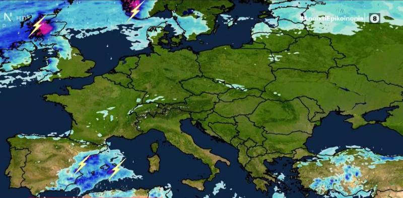 Καιρός 06/10/2022: Βοριάδες στο Αιγαίο και βροχές στα Ανατολικά (βίντεο)