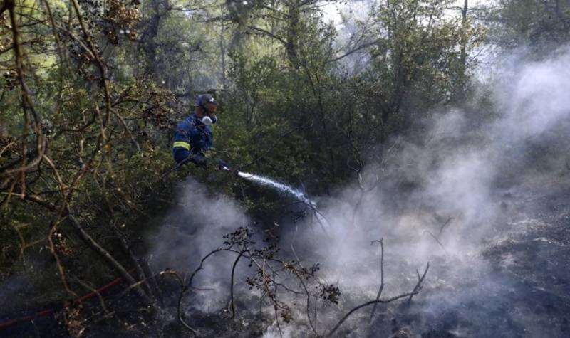 Meteo για φωτιά στα Βίλια: Μετά τη δύση του ηλίου θα πέσουν οι άνεμοι