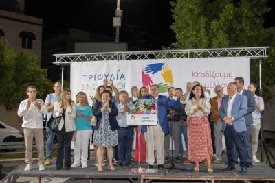 "Την εντολή και την ευθύνη" ζήτησε ο Κατρίτσης από την πλατεία Κυπαρισσίας