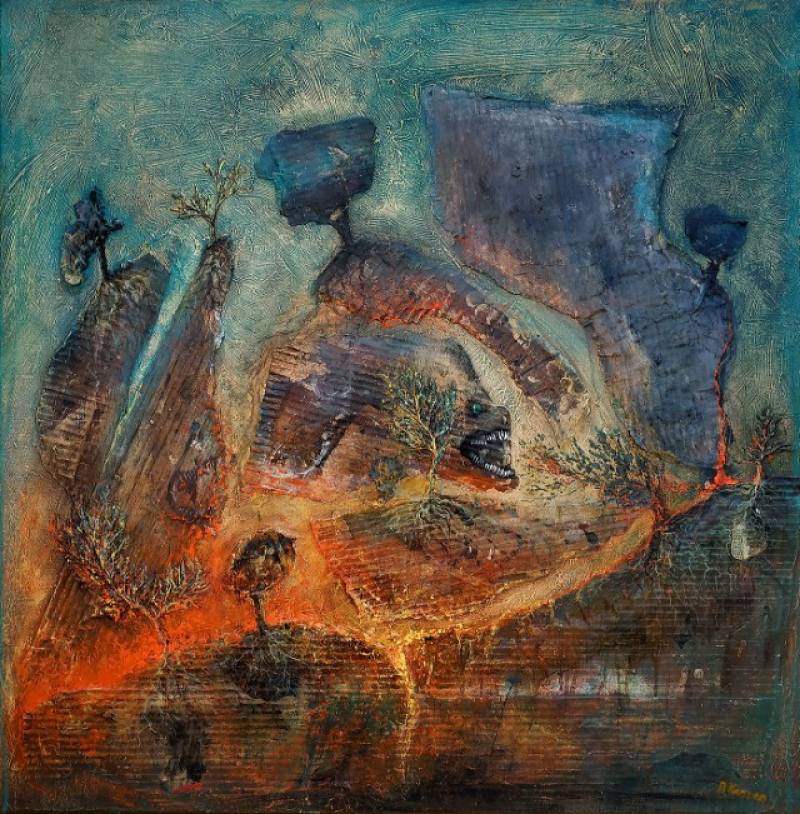 Εκθεση ζωγραφικής του David W. Kaneen στην γκαλερί του Αγγέλων Βήμα