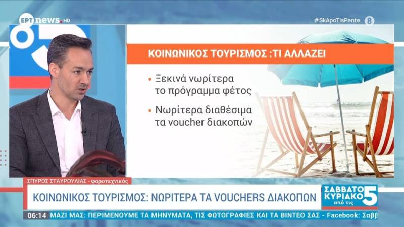 Κοινωνικός τουρισμός - Νωρίτερα τα vouchers διακοπών