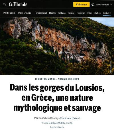 Προβολή της Πελοποννήσου σε γαλλικά μέσα ενημέρωσης