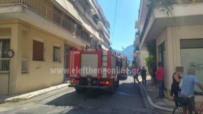 Πυρκαγία σε διαμέρισμα στην Καλαμάτα