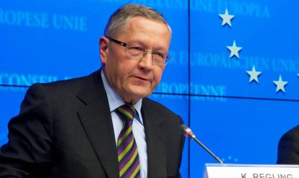 Ρέγκλινγκ: "H Eλλάδα θα χρειαστεί σαφώς λιγότερα δισ. ευρώ από τον EMΣ"