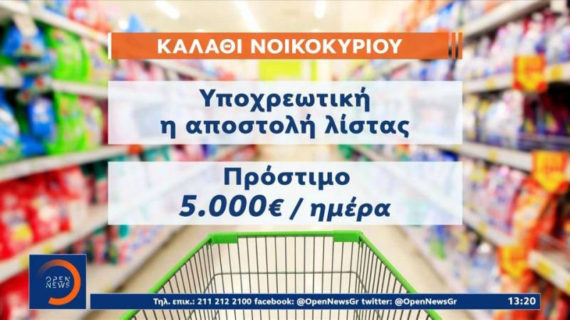 Καλάθι νοικοκυριού: «Κλειδώνουν» τα προϊόντα που θα βρεθούν στα σούπερ μάρκετ (βίντεο)