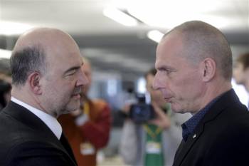 Συναντήσεις Βαρουφάκη με Σαπέν και Μοσκοβισί