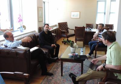 Καλλιτεχνικό έργο για την ανίχνευση νετρίνων