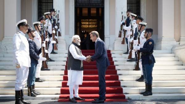 Κοινή δήλωση για την αναβάθμιση της σχέσης Ελλάδας- Ινδίας (βίντεο)