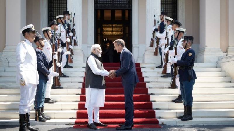Κοινή δήλωση για την αναβάθμιση της σχέσης Ελλάδας- Ινδίας (βίντεο)