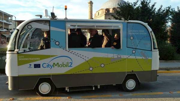 Καινοτομία του Δήμου Τρικκαίων το λεωφορείο χωρίς οδηγό