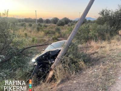 Τροχαίο ατύχημα για τον Ηλία Ψινάκη στο Μαραθώνα