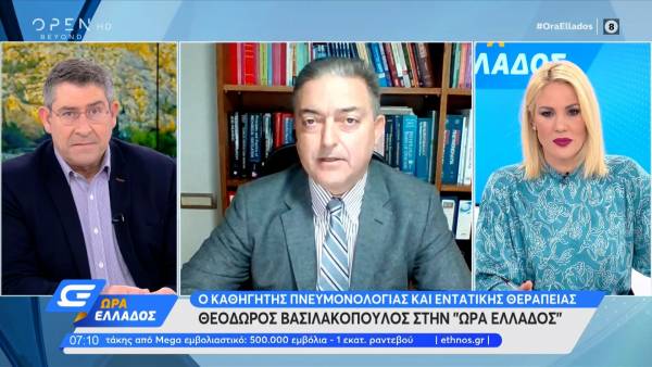 Βασιλακόπουλος: Διπλές μάσκες σε μέσα μεταφοράς και σούπερ μάρκετ (Βίντεο)