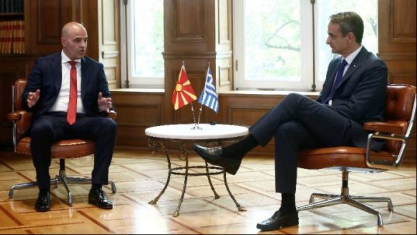 Μητσοτάκης: Κοινό συμφέρον οι επενδύσεις ελληνικών εταιρειών στη Βόρεια Μακεδονία (βίντεο)