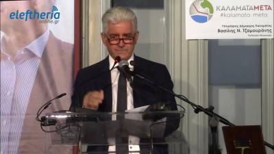 Επιστολή Τζαμουράνη σε υποψήφιους Περιφερειάρχες: Κοινή δράση για αεροδρόμιο, Μέγαρο Χορού και Αγορά