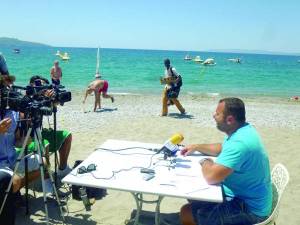 Κάλυψη Νίκα σε Βγενή για την κατασκευή στην παραλία