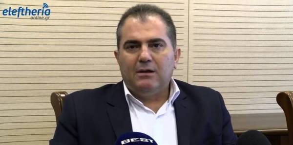 Βασιλόπουλος σε Πέτσα για έργα στο “Αντώνης Τρίτσης”