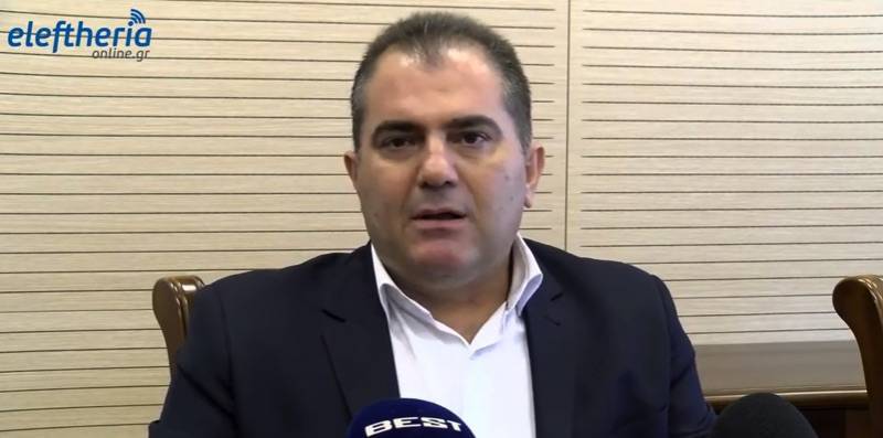 Βασιλόπουλος σε Πέτσα για έργα στο “Αντώνης Τρίτσης”