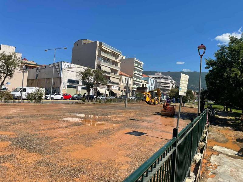 Καλαμάτα: Εργασίες αναβάθμισης της κεντρικής παιδικής χαράς στη Νέδοντος