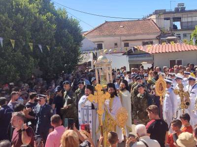 Η Μεσσήνη υποδέχθηκε την εικόνα της Παναγίας Βουλκανιώτισσας