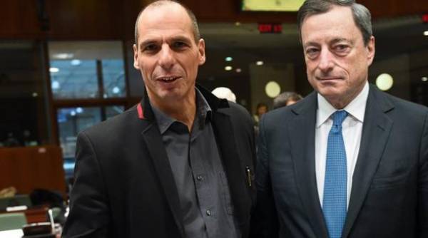 Ο Ντράγκι στον Βαρουφάκη: Θέλω να βοηθήσω να βρεθεί λύση για την Ελλάδα
