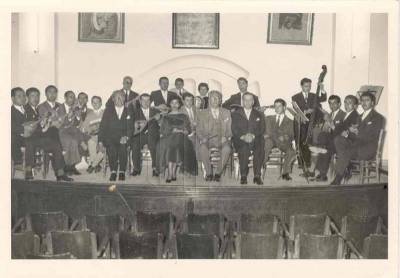 Χορωδία και μαντολινάτα τη δεκαετία του 1950