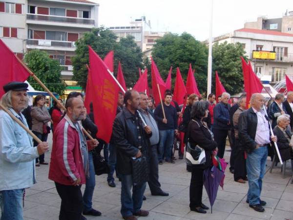 Συγκέντρωση του ΚΚΕ για τα σκουπίδια την Παρασκευή στην Τρίπολη