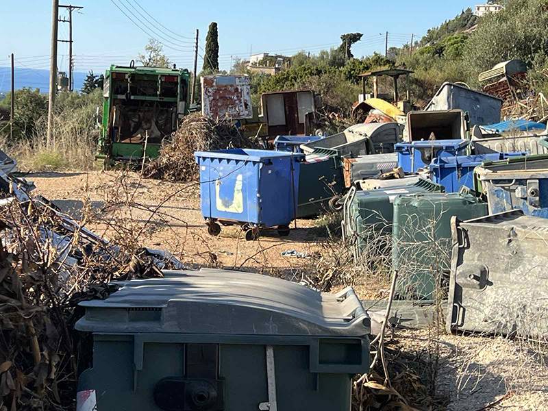 Σουρεαλιστική… διαχείριση απορριμμάτων στο Δήμο Τριφυλίας