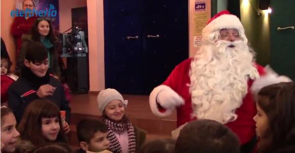 Χριστουγεννιάτικη γιορτή για τα παιδιά των αστυνομικών της Μεσσηνίας (βίντεο)