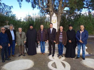 Επιμνημόσυνη δέηση στη θέση “Γύρα” της Τριόδου