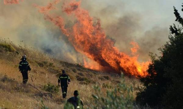 Δεκατρείς πυρκαγιές στην Πελοπόννησο και τη Δυτική Ελλάδα το τελευταίο 24ωρο