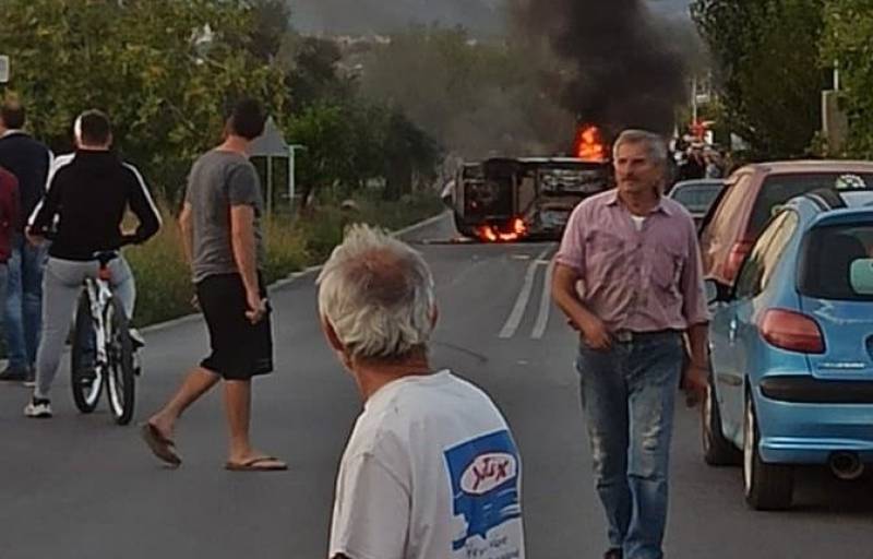 Σοβαρά επεισόδια με Ρομά στη ΕΟ Σπάρτης - Γυθείου