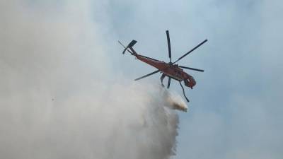 Σε εξέλιξη πυρκαγιά στην Άνδρο - Μήνυμα του 112 για απομάκρυνση των κατοίκων των περιοχών Στραπουριές, Λάμυρα, Μένητες και Υψηλά Άνδρου