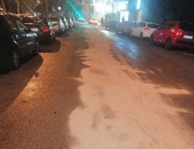 Καλαμάτα: Χύθηκαν λάδια στην Αρτέμιδος από βλάβη σε όχημα