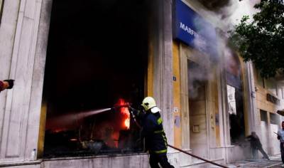 Τραγωδία Marfin: Οι 4 εμπρησμοί την ίδια ημέρα ταυτοποιούν τους δράστες