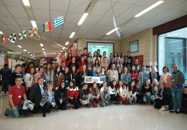 Μαθητές του 3ου Γυμνασίου Καλαμάτας στην Ποντεβέδρα της Ισπανίας