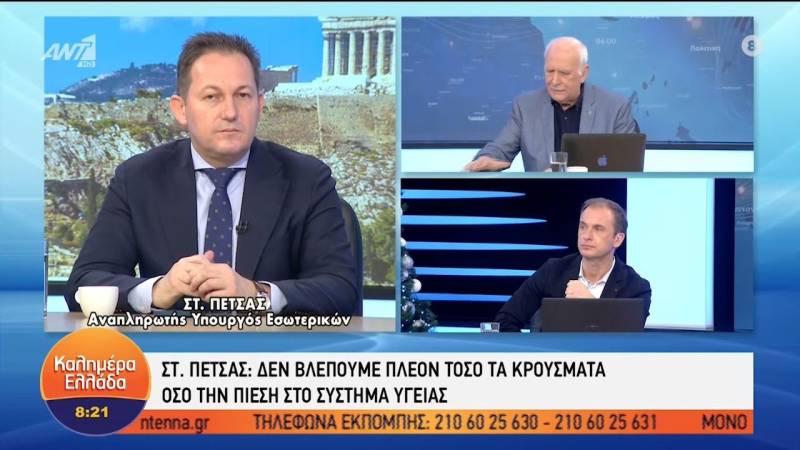 Πέτσας: Το άνοιγμα των σχολείων δεν προσφέρεται για μικροπολιτική (Βίντεο)