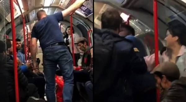 Επιβάτες τρένου πλάκωσαν στο ξύλο έναν άνδρα που πήγε να επιτεθεί σε γυναίκα (βίντεο)