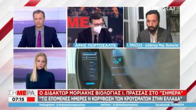 Πρασσάς: Δεν αποκλείεται να επανακάμψει η Δέλτα - Με φοβίζει τυχόν κατάρρευση του ΕΣΥ (Βίντεο)