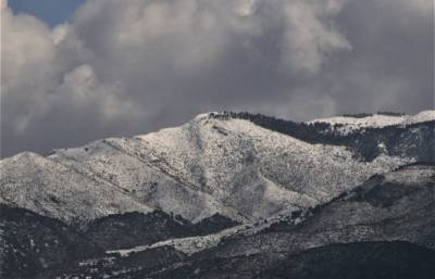 Στα λευκά ντύθηκαν οι ορεινές κοινότητες του Δήμου Καλαμάτας