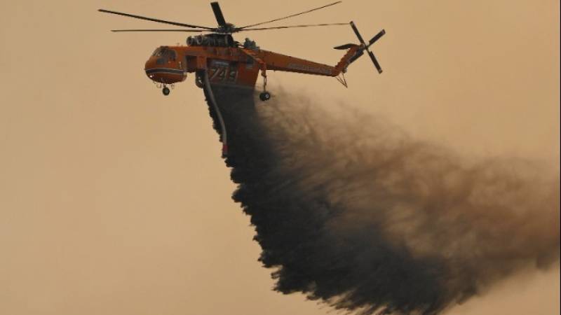Νέα μέτωπα στην πυρκαγιά του Έβρου λόγω των ισχυρών ανέμων