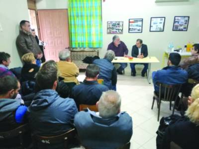 Επίσκεψη Βασιλόπουλου στη Μικρή Μαντίνεια