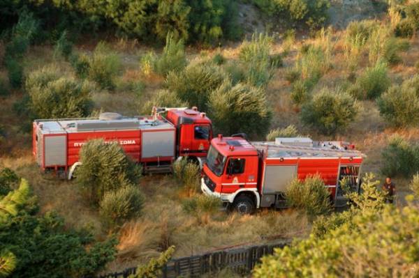 Πυρκαγιά σε αγροτοδασική έκθεση κοντά στο Ξυλόκαστρο