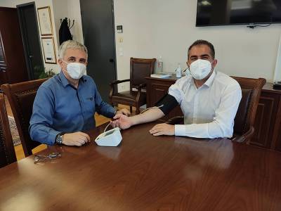 Δράση για την υπέρταση στο δημαρχείο Καλαμάτας (βίντεο)