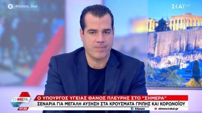Πλεύρης: Θα έχουμε έξαρση γρίπης στα παιδιά (Βίντεο)