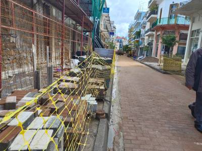 Καλαμάτα: Μείωση κίνησης και τραυματισμοί στην Κολοκοτρώνη