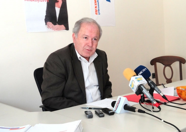 Αισιόδοξος ο Μαρκογιαννάκης ότι η Δημοκρατική Συμμαχία θα μπει στη Βουλή - Την Κυριακή οι υποψήφιοι 