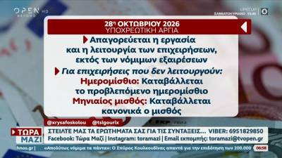 Πώς αμοίβεται η εορτή της 28ης Οκτωβρίου