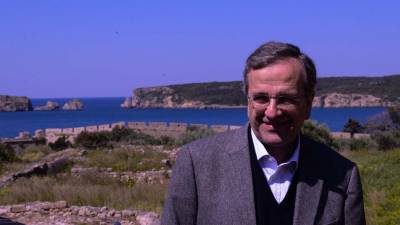 Στην Πύλο για διακοπές από σήμερα ο Σαμαράς
