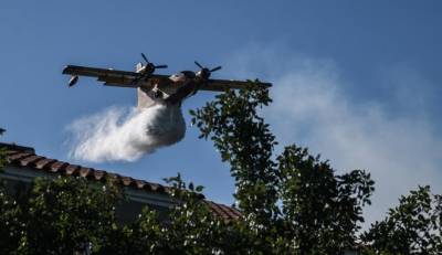 Φωτιά στα Γεράνεια Όρη: Σε ύφεση μετά από τέσσερα 24ωρα (βίντεο)